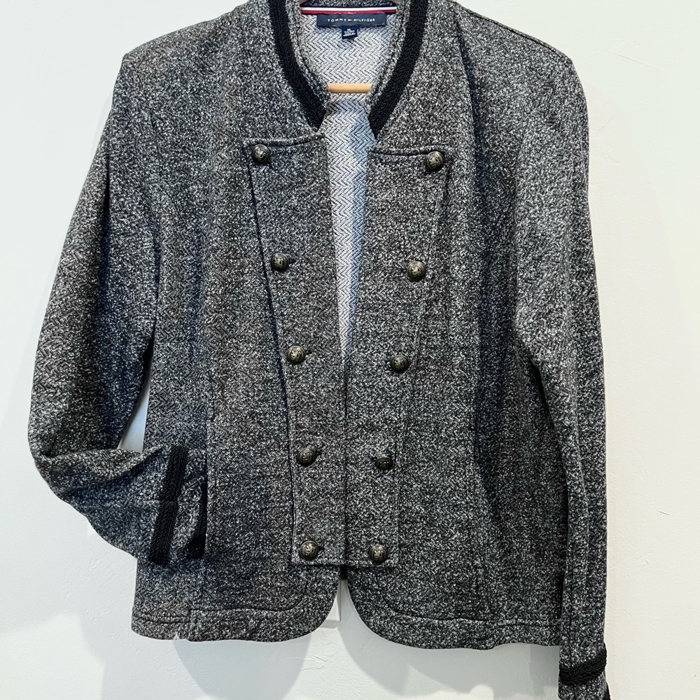 Vintage Tommy Hilfiger open Front Double-Breasted Jacket XL